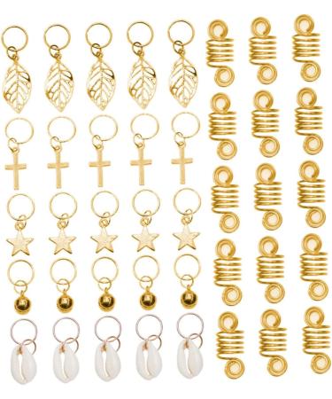 Didiseaon 1 Hair Extension Ring Hair Jewelry Rings Arm Makeup Cleaner Hair Accessories for Braids Metal Hair Claw Clips Hair Braid Rings Hair Clip Hair Headdress To Weave Wig - Buy Online on GoSupps.com