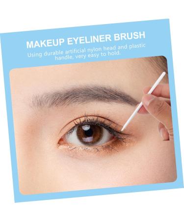 NOLITOY 200 Pcs Disposable Eyeliner Brush Makeup Eye Tool Makeup Brush Applicator Mini Eyeliner Brush Cosmetic Eye Brush Eyeliner Applicator Eyeliner Fiber Brush Eye Makeup Brush 9x6.5cmx2pcs Whitex2pcs - Buy Online on GoSupps.com