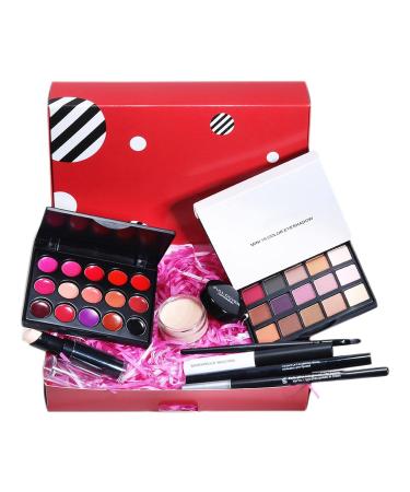Yiida Cosmetics Gift Set | Full Beauty Makeup Set for Beginners | Waterproof & Durable All-in-One Women's Cosmetic Starter Kit - Shop Now! - Buy Online on GoSupps.com
