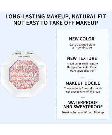 Monochrome Eye Shadow Mild Polarized Eyeshadows Powder | Monochrome Eye Shadow Sequins for Girls Jimii Love of Roses - Buy Online on GoSupps.com