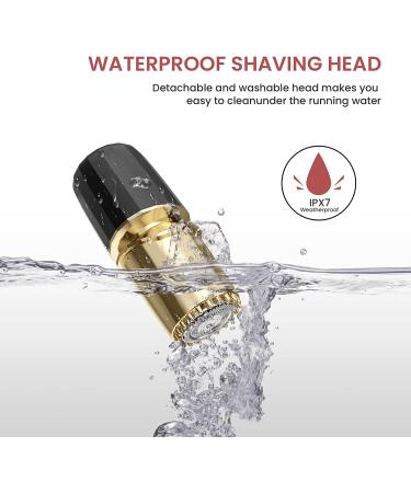 Phisco Women's Painless Hair Remover - Rechargeable and Waterproof Trimmer for Safe Hair Removal on Face and Body - Buy Online on GoSupps.com