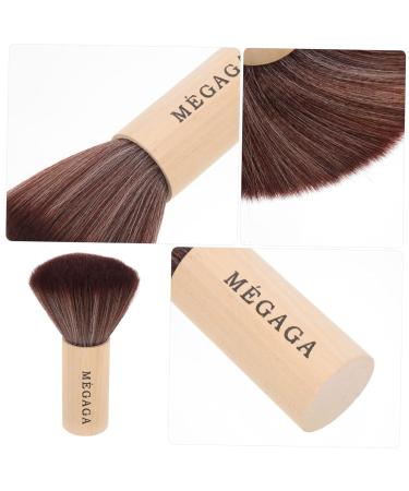 Didiseaon Wooden Handle Makeup Brushes - Record Cleaning Brush Blending Blush & Highlighter | International Shipping - Buy Online on GoSupps.com