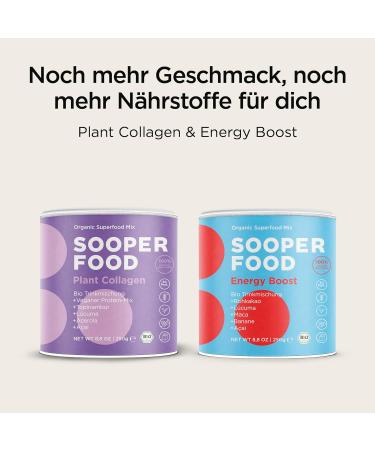 Organic Vegan Collagen Powder 250g | Superfood Plans - Enhance Smoothies with A ai Acerola & More! - Buy Online on GoSupps.com