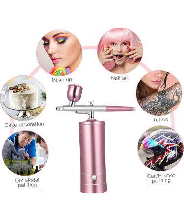 Mikinona 1 Set Cordless Airbrush Nail Art Supplies Electric Airbrush Manicure Nail Spray Air Brush Kit Nail Airbrush Electric Spraygun Airbrush Paint Wireless Compressor Aluminum Alloy - Buy Online on GoSupps.com