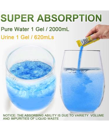 AOKE Portable Toilet Powder Gel - 25 Packets for Camping & Outdoor Waste Treatment - Buy Online on GoSupps.com