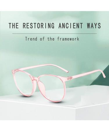 Women's Stomping Gaming Glasses - Computer Folding Blue Light Filter Glasses - Large Pink Size - International Shipping - Buy Online on GoSupps.com