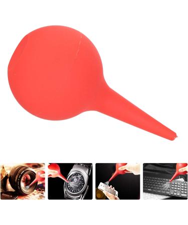 DOITOOL 30ml Red Ear Wax Removal Syringe - Hand Bulb Squeeze Bulb for Ear Cleaning - Laboratory Tool for Kids, Adults, Pets - Buy Online on GoSupps.com