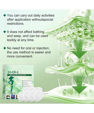 Lot de 14 Moringa Patchs Minceurs 10 en 1 Patch Nano Minceur Moringa 10-EN-1 Patch Maigrir et Raffermissement Cutan Ingr dients Naturels Pour Hommes Et Femmes Pour Touss Types De Corps - Buy Online on GoSupps.com
