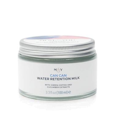 Mum & You Can Can Water Retention Milk Cream w/Green Coffee & Cucumber Extract  Eco-Friendly  Pregnancy Safe  Dermatologist Tested  Suitable for Sensitive Skin  Vegan & Cruelty Free  3.3 oz  1 ea.