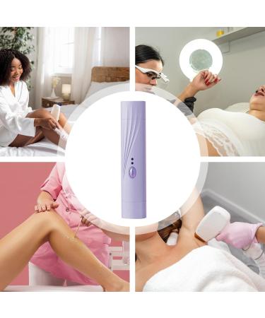 Pour Femmes Pour Le Rasage pilateur Bikini Imperm able Sans Fil Avec Double T te - Retrait Visage Peau Sensible Aisselles Et Voyage Aubergine - Buy Online on GoSupps.com