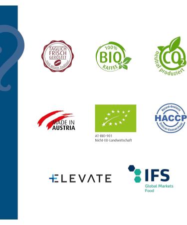 Helmut Sachers Kaffee Vienna Blend Intensity 3/5 100% Arabica Whole Beans 6 x 500g - Buy Online on GoSupps.com