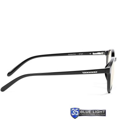 GUNNAR Premium Gaming Glasses - Block 35% Blue Light - Attach - Onyx Frame - Clear Lens for Enhanced Comfort - Buy Online on GoSupps.com