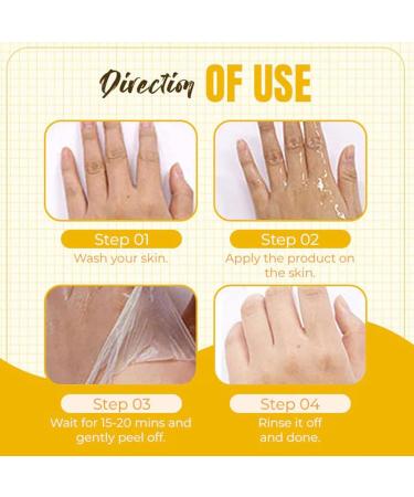 30mL Body Scrub Oil - Yellow Peeling Oil Extra Strong | Super Powerful Dark Skin Brightening Yellow Oil Strong Yellow Coat Suitable For All Skin Types - Buy Online on GoSupps.com