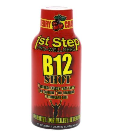 1st Step for Energy B-12 Boost Cherry Charge 12 (2 fl oz) bottles - Buy Online on GoSupps.com