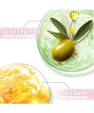  gifyym Moisturizing Lip Balm - 46g Clear Cosmetic Lipstick | With Pearl Chain Moisturizing Lip Balm | For Women Men Youth Family Friends Winter Cold Weather Makeup - Buy Online on GoSupps.com