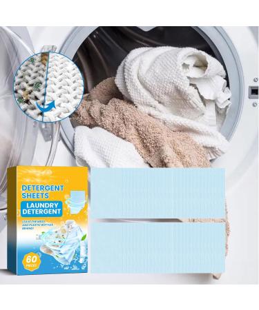 Laundry Detergent Sheets Laundry Detergent Strips Travel Laundry Sheets No Messes and Space Saving Laundry Detergent 1 Box - Buy Online on GoSupps.com