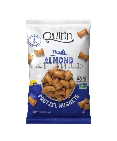 Quinn Popcorn Pretzel Nuggets Maple Almond Butter Filled 5.0 oz (141 g)