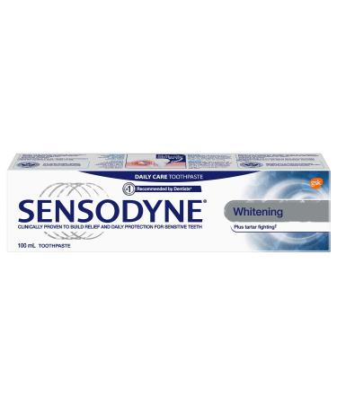 Sensodyne Sensitivity Whitening Toothpaste for Sensitive Teeth - 100ml (Pack of 3) - Buy Online on GoSupps.com