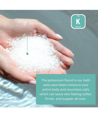 NUMEIRA Premium Dead Sea Bath Salt - 21 Minerals - Unscented Natural Mineral Soak for Bath, Foot Scrubs and More - Buy Online on GoSupps.com