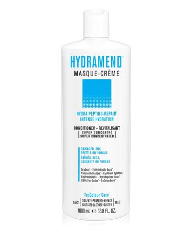 SNOBGIRLS HYDRAMEND Hydrating Conditioner  Intense Hydration & Repair Conditioner for dry hair  Moisturizing conditioner for Damaged  Dry  Brittle  Porous Hair  Detangling conditioner  Gluten Free Vegan conditioner  Salo...