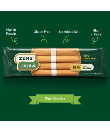 ZENB Noodles - Gluten Free Plant Based Noodles (x3 Packs 320g each) - Buy Online on GoSupps.com