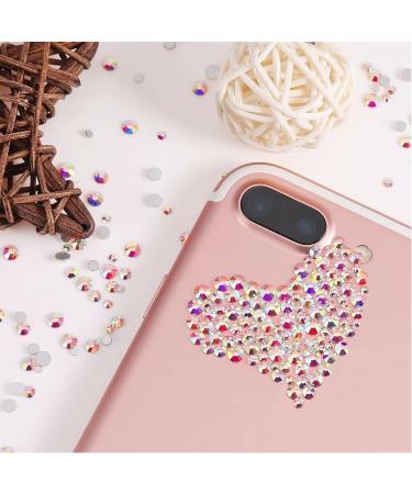 1 Set Multi Sizes Nail Crystal&Flat Back Round Rhinestones+Picking Up Pen+Tweezer DIY Nail Tool Kit - Buy Online on GoSupps.com