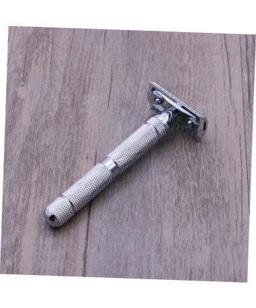 Doitool Steel Men's Razor - Premium Shaver with Structured Design Holder for Home Use - Buy Online on GoSupps.com