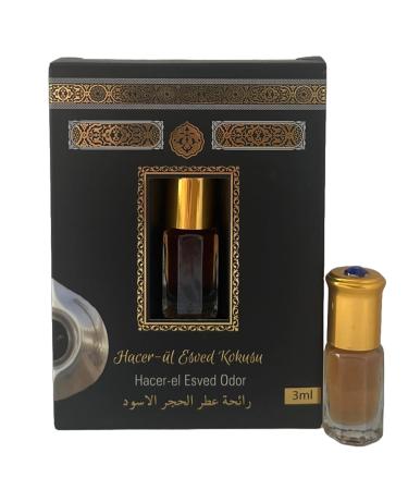Islamic Attar Perfume Oil Concentrated Ramadan Gift Alcohol Free Oud Eid Gift Islamic gift for him Mecca Makkah Black Stone (Makkah Black Stone Oud) - Buy Online on GoSupps.com