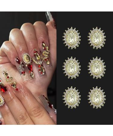 3D San Judas Nail Charm Virgin Mary Nail Charms - Religious Gold Alloy Jesus & Virgin Mary Nail Jewels for Women/Girls - 10Pcs - Buy Online on GoSupps.com