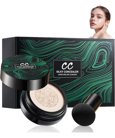  HOUSN CC cream Mushroom Head Air Cushion Concealer Makeup Foundation Moisturizing BB Cream Concealer Liquid Foundation - Buy Online on GoSupps.com
