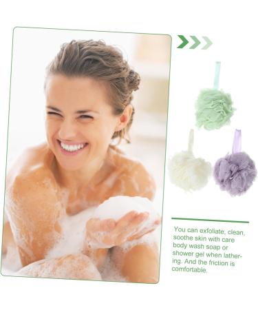 5 Pcs Home Bubble Making Ball Set - Practical Bath Puff & Towel Accessories for Spa-Like Relaxation - Buy Online on GoSupps.com