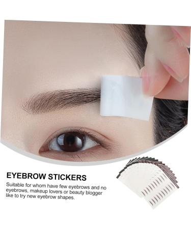 Beavorty Instant Transfer Eyebrows Authentic Eyebrows 18pcs Creative Long Lasting Fashion Hair-Like Imitation Eye Sticker Eye Stickers Brow - Buy Online on GoSupps.com