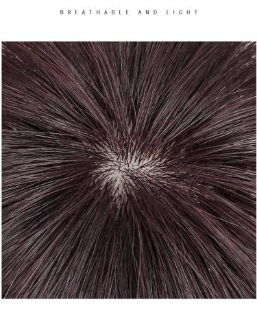 99 Mini Toupee Top Piece Closure Clip in Real Human Hair Crown Topper Silk Straight Hair Light Bang Extensions Handing Needle Thinning Hair 10 cm/905 - Buy Online on GoSupps.com
