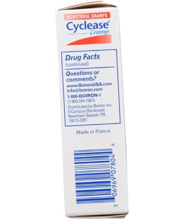 Boiron Cyclease CRAMP Tablets - Relief for Menstrual Discomfort - 60 Count | Buy Internationally - Buy Online on GoSupps.com