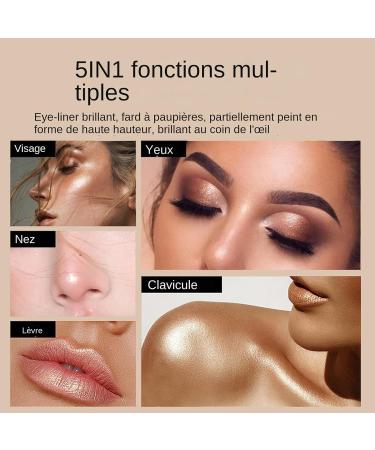  Missmisq Eyeshadow Stick Makeup Stick Face Stick For Mature Skin Cosmetics Beauty Sweat Resistant for Party Travel School Date Stage - Buy Online on GoSupps.com