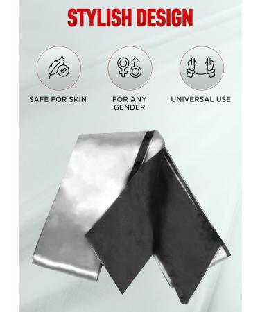 Feather Tickler Crop & Satin Blindfold Mask Set | French Tickler Whip & Teaser Stick Kit for Intimate Play - Buy Online on GoSupps.com