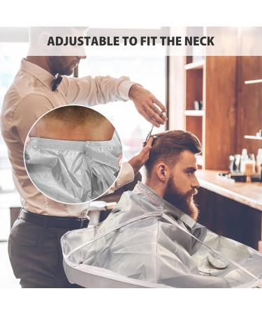 Belonlink Waterproof Hair Cutting Clasp Umbrella - Foldable Hairdressing Cloak for Families & Salons - Gray Nylon Cape for Barbers - Buy Online on GoSupps.com
