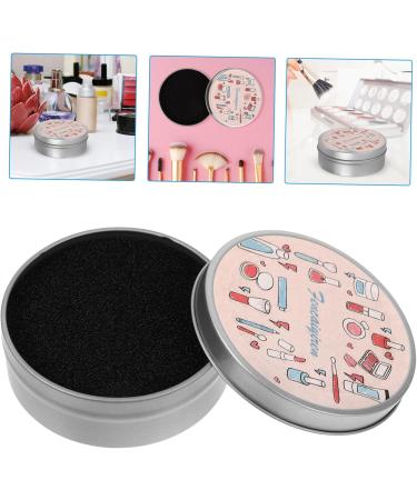 FOMIYES 1 Set Makeup Brush Cleaning Box Make up Make up Brush Makeup Sponge Color Remover Sponge Washer Cosmetic Brush Cleaner Miss Iron Sponge Brush Eye Shadow Brush - Buy Online on GoSupps.com
