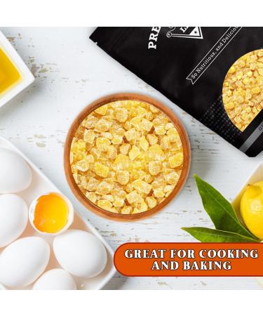 Presto Sales Crystallized Ginger Pieces 16 oz - Unsulphured Dried Candied Ginger - All Natural Non-GMO - 1 lb Resealable Pouch - Buy Online on GoSupps.com