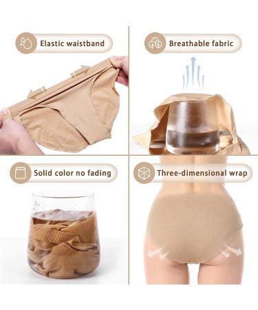 iMucci Professional Girl Ballet Dance Briefs - Beige Velvet Cotton Mid Rise Gymnastics Shorts 3pcs (8-12 Years) - Buy Online on GoSupps.com