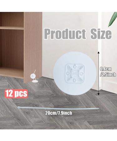 12-Piece Furniture Tilting Control Set | No-Drill Fastening Tapes for Baby Proofing & Pet Protection | Secure Furniture to Walls - Buy Online on GoSupps.com