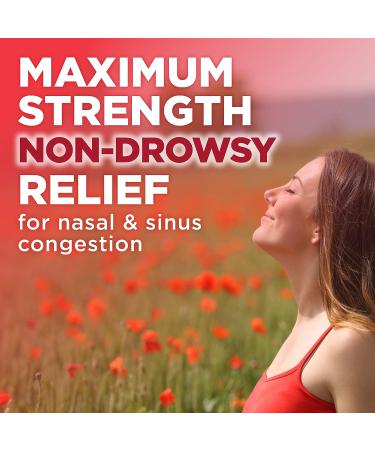 Amazon Basic Care Sinus PE 10mg Decongestant Tablets - 36 Count - Buy Online on GoSupps.com