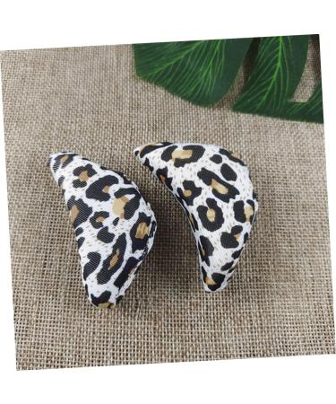 6 Pairs Sponge Toe Plug Inserts - Shoe Fillers for Loose Shoes - Leopard Print Half Pad for Perfect Fit - Buy Online on GoSupps.com