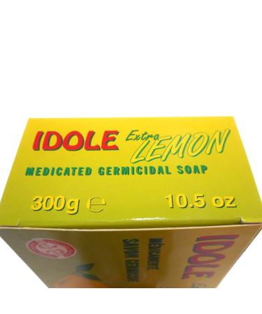 Idole Extra Lemon Soap 10.5 oz / 300g - Refreshing Citrus Cleansing Bar - Buy Online on GoSupps.com