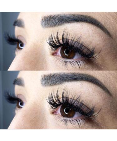 Ochilima 25mm Handmade 8D False Eyelashes - Long Soft Stripes 7 Pairs for Daring Makeup - Buy Online on GoSupps.com