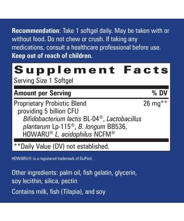 Nature's Way Pearls Elite Extra Strength Probiotics - 30 Once-Daily Softgels for Digestive Health - Buy Online on GoSupps.com