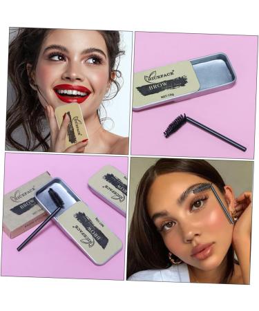 POPETPOP 2 Sets Eyebrow Soap Makeup Accessory Styling Gel Clear Gel Wax Woman Brow Soap Supplies Cosmetic 1 count (Pack of 1) Assorted Colorx2pcs - Buy Online on GoSupps.com