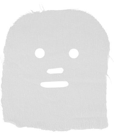 RiToEasysports 100pcs DIY Masque Facial de Gaze Blanc pr -coup Papier Masque Facial Jetable Doux pour les Salons de beaut ou les Soins de la Peau la Maison - Buy Online on GoSupps.com