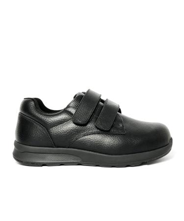 YOJANEO Men's Therapeutic Diabetic Extra Depth Shoe Black Diabetic Casual Shoes 13 Wide Women/13 Wide Men Black