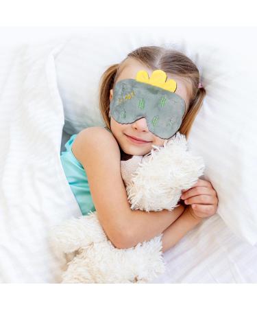 Ulife Mall Cactus Eye Mask - Soft Plush Funny Novelty Sleep Mask for Kids & Adults | Ideal for Meditation & Relaxation - Buy Online on GoSupps.com